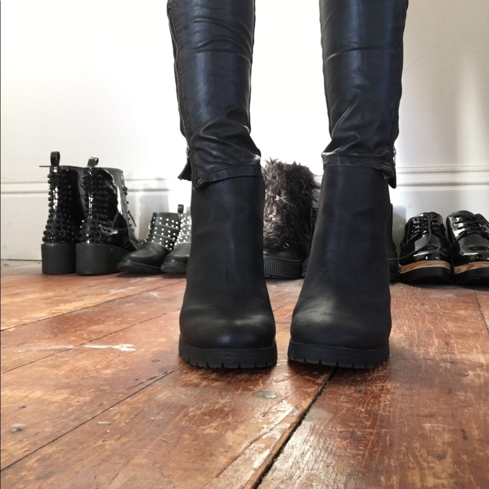 ⚡️Black⚡️ankle boots